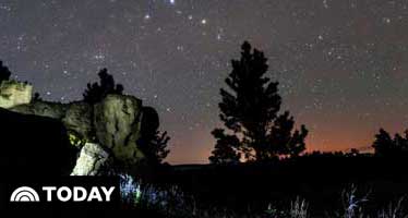 The Today Show: Jaw-dropping stargazing in Medicine Rocks State Park